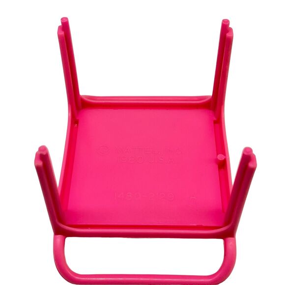 Vintage Barbie Dream Furniture Collection for Dream Pool 1980s Serving Cart 1480 - Picture 5 of 6